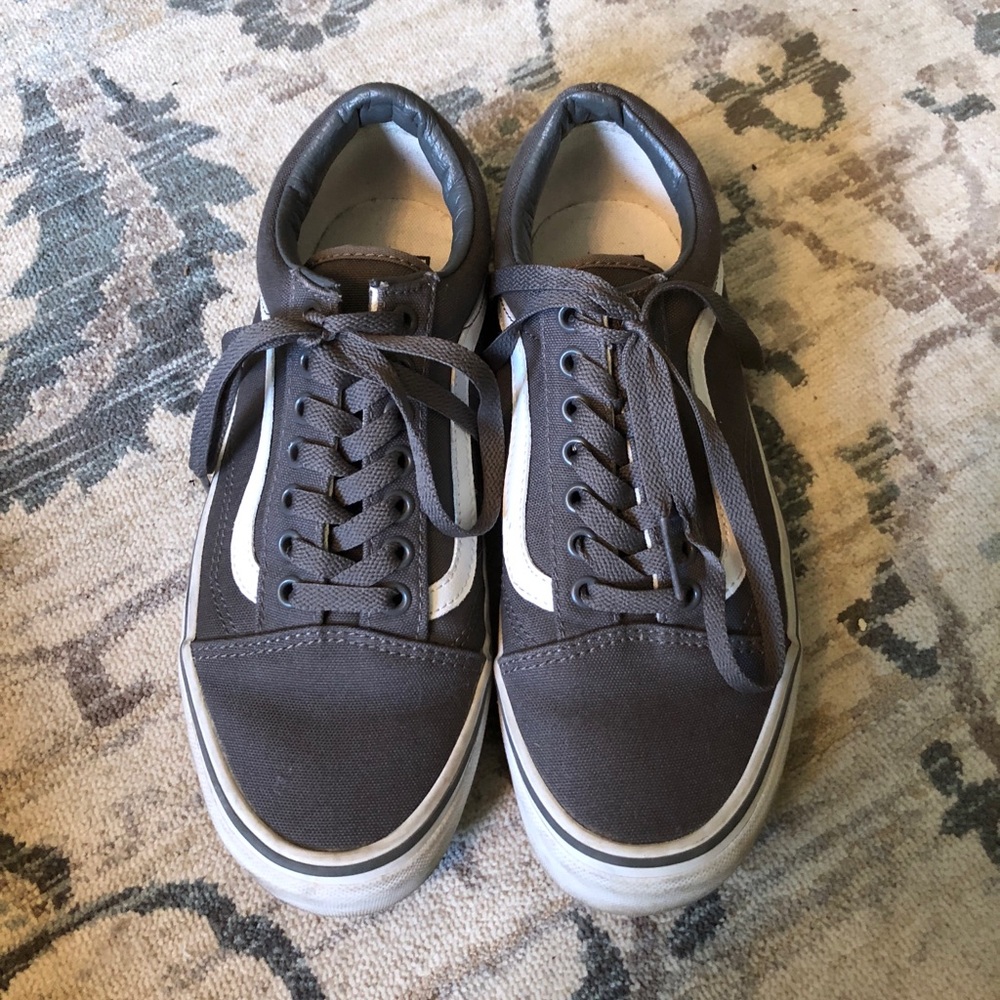 Old Skool Lite Vans in Gray